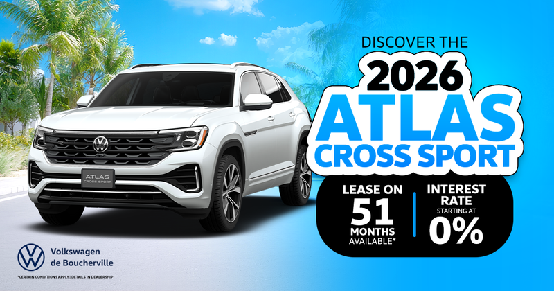 DISCOVER THE 2026 ATLAS CROSS SPORT !
