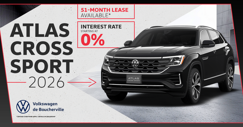 DISCOVER THE 2026 ATLAS CROSS SPORT !