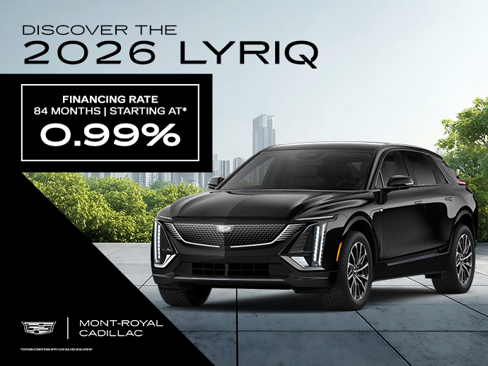 DISCOVER THE 2026 LYRIQ !