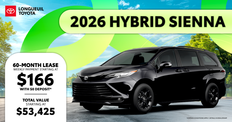 2026 HYBRID SIENNA !