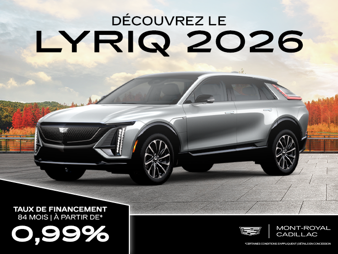 DÉCOUVREZ LE LYRIQ 2026 !