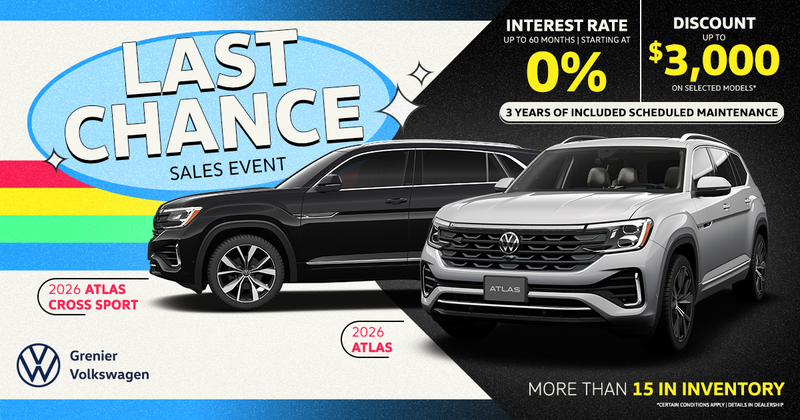 LAST CHANCE EVENT !