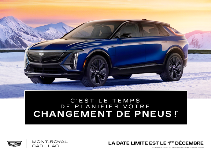 C'EST LE TEMPS DE PLANIFIER VOTRE CHANGEMENT DE PNEUS !
