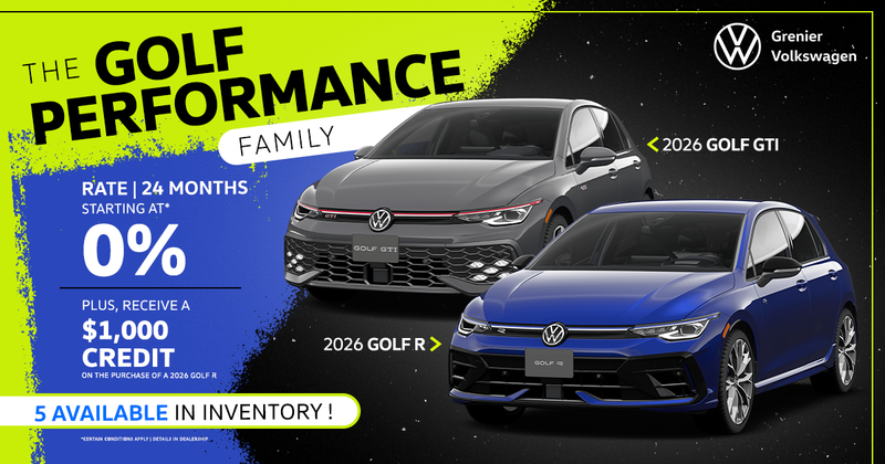 THE GOLF PERFORMANCE FAMILY !