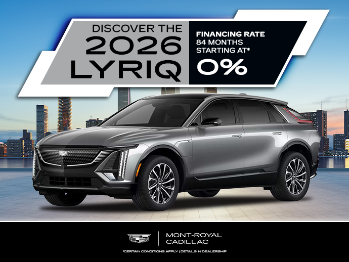 DISCOVER THE 2026 LYRIQ !