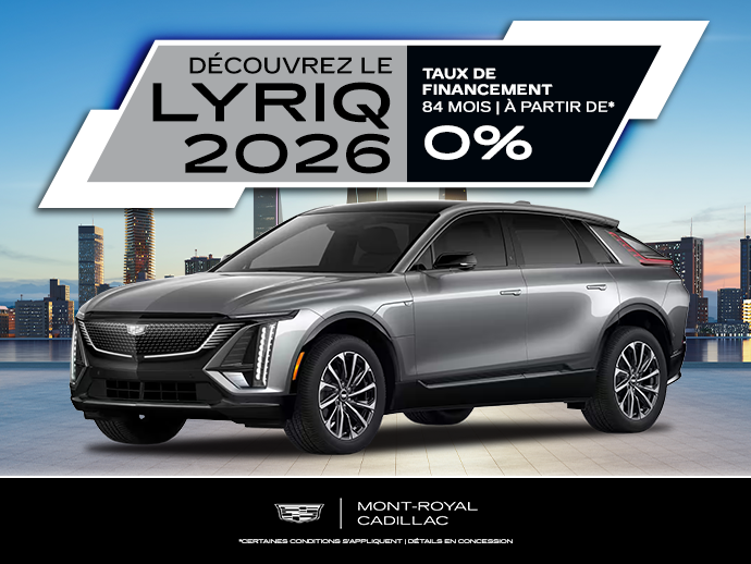 DÉCOUVREZ LE LYRIQ 2026 !