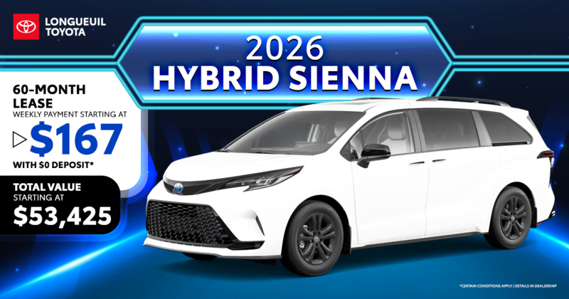 2026 HYBRID SIENNA !