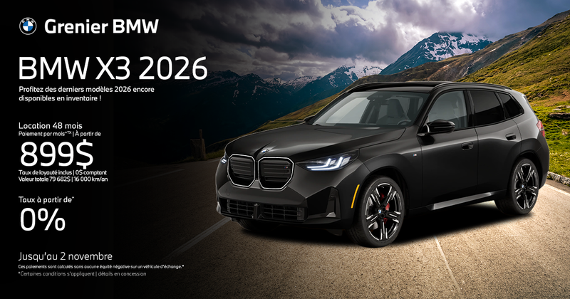 BMW X3 2026 !