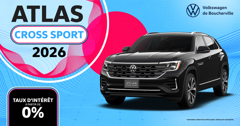 DÉCOUVREZ L'ATLAS CROSS SPORT 2026 !