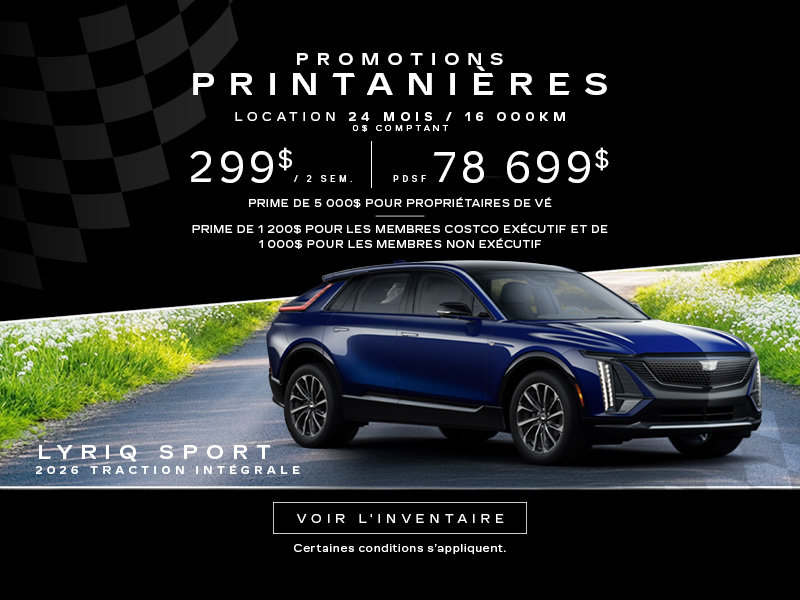 CADILLAC LYRIQ SPORT 2026