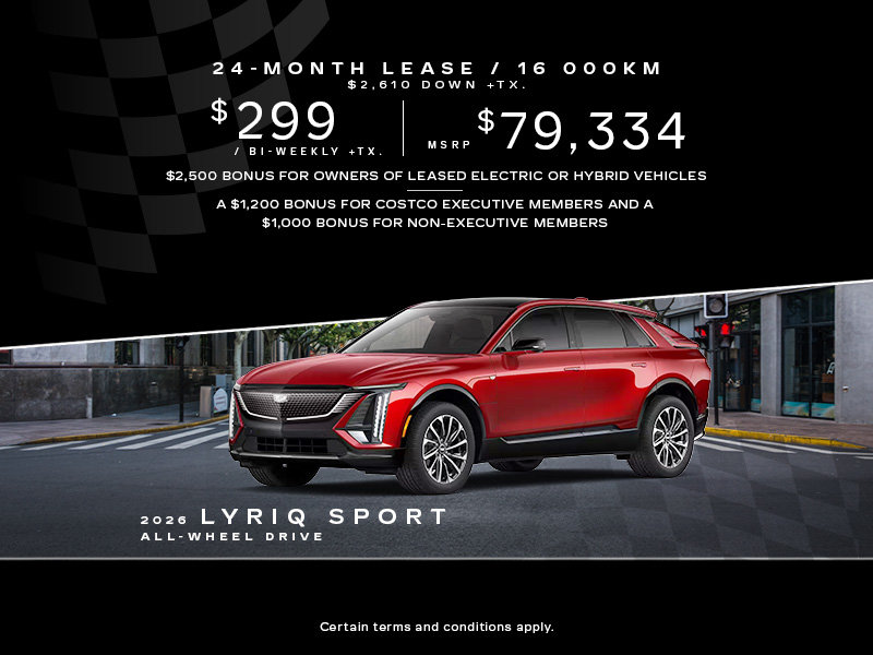 2026 CADILLAC LYRIQ SPORT