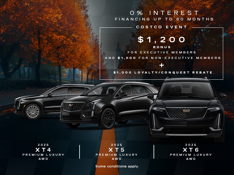 2025 Cadillac XT4 XT5 XT6