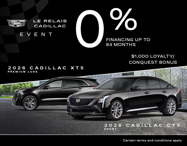 2026 Cadillac XT5 & CT5