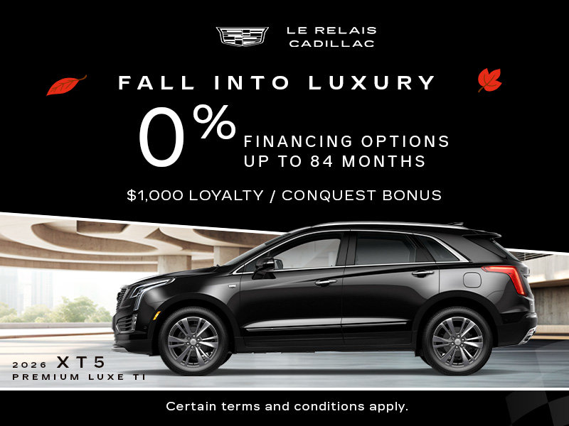 2026 Cadillac XT5