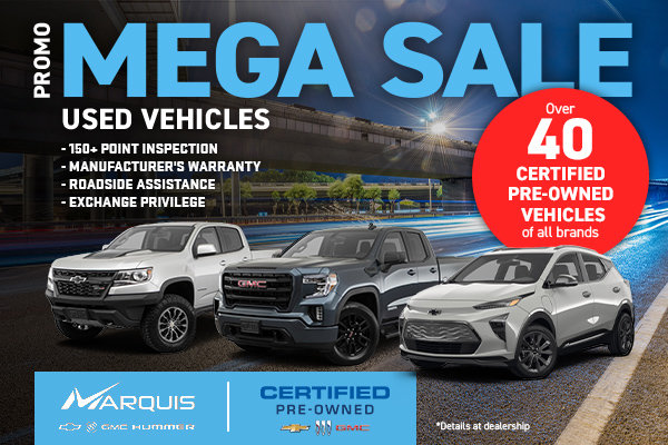 Mega sale used vehicles