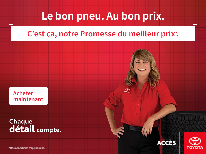 La Promesse du meilleur prix Toyota