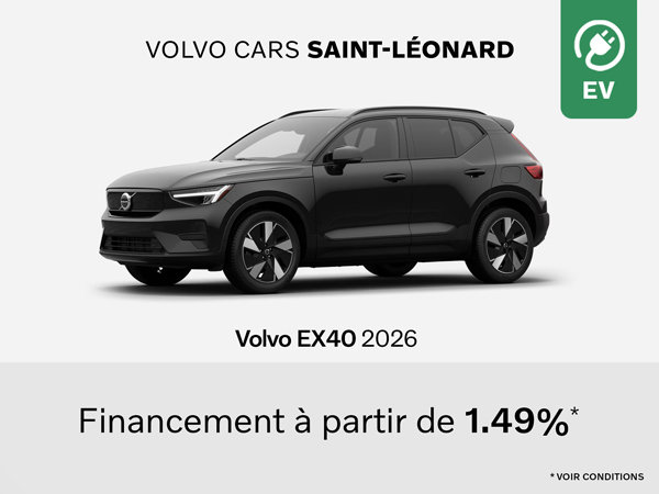 Promotion Volvo EX40 - Février 2026