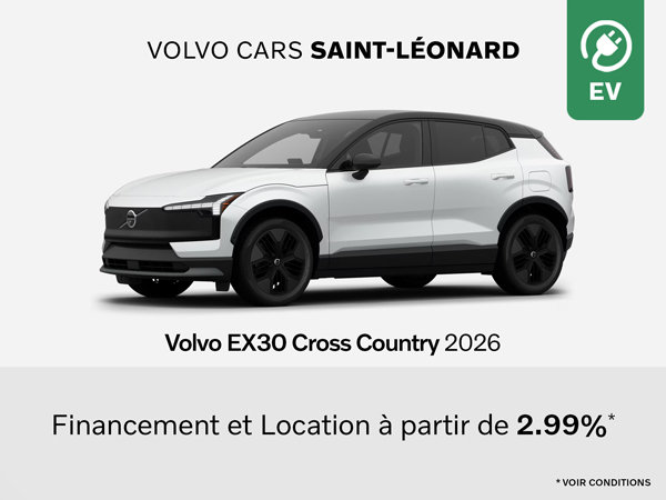 Promotion Volvo EX30 Cross Country - Février 2026