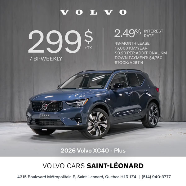 Volvo XC40 - Loaner