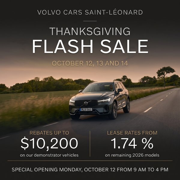 Flash sale - Thanksgiving 2026