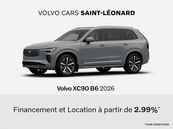Promotion Volvo XC90 - Février 2026