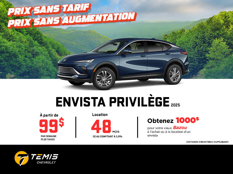 Buick Envista Privilège 2025