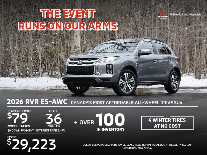 2026 Mitsubishi RVR ES-AWC