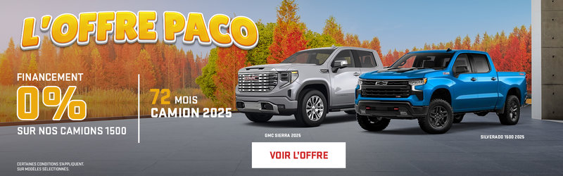 L'offre Camion