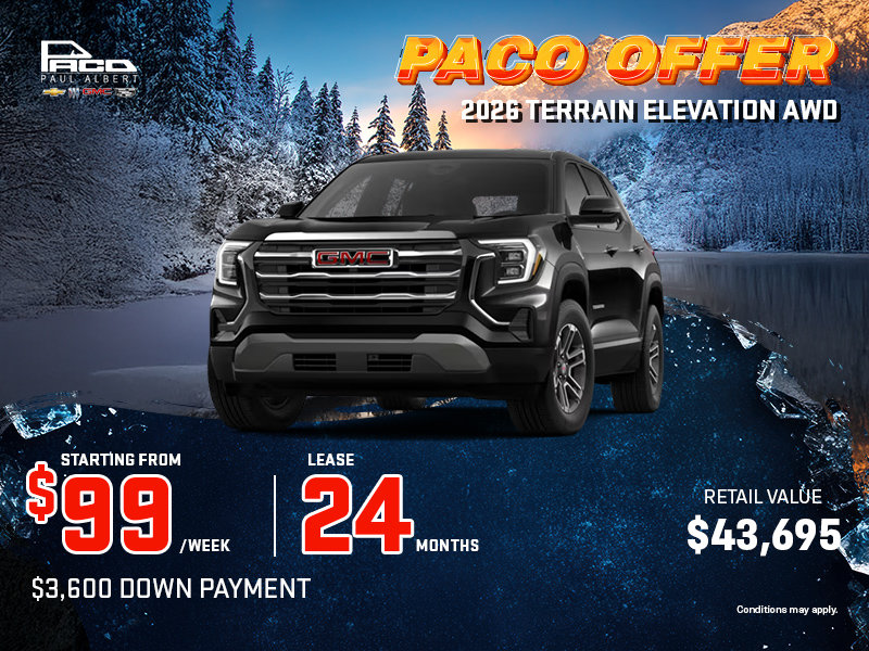 2026 Terrain Elevation AWD