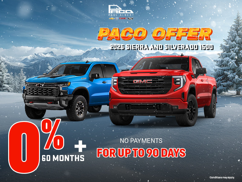 2026 Sierra and Silverado 1500