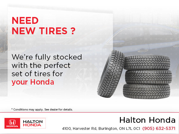 New Tires For Your Honda!