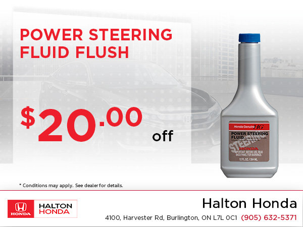 Save On Your Power Steering Fluid Flush!