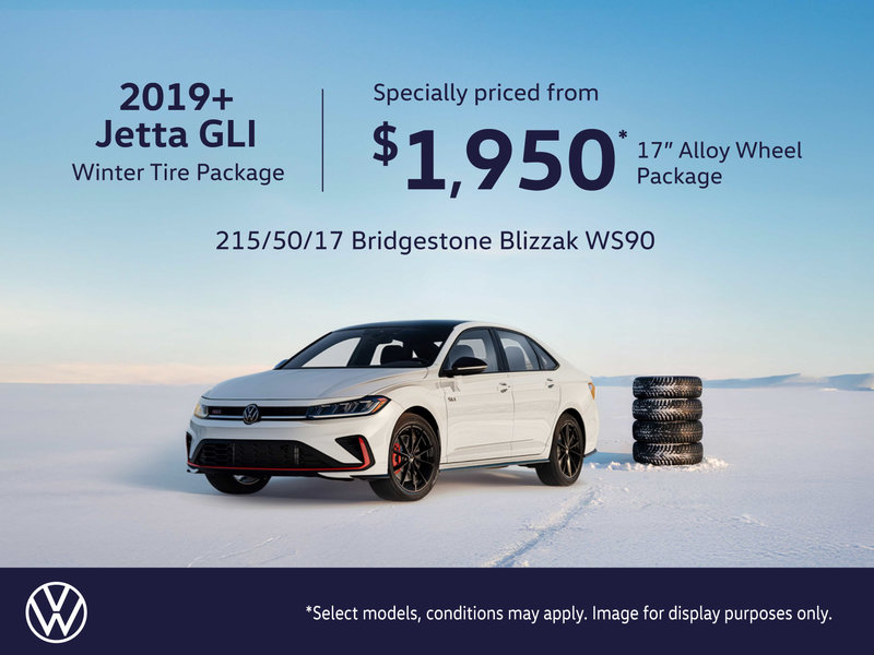 VW Jetta GLI Winter Tire Package