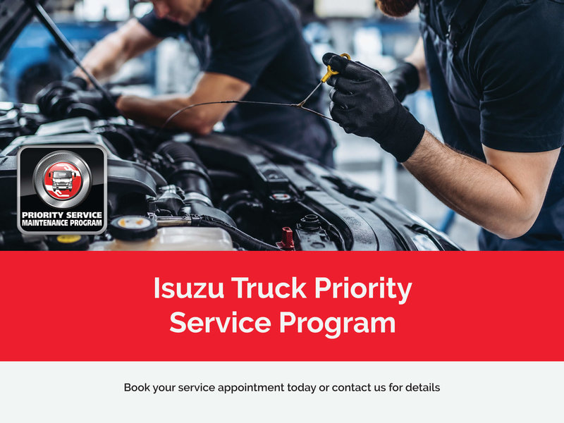 Isuzu Truck Priority Service Program