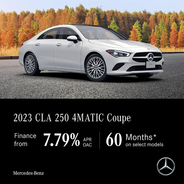 2023 CLA 250 4MATIC Coupe - Finance Offer