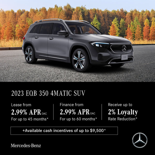 2023 EQB 350 4MATIC SUV - Lease and Finance Offers