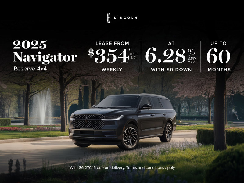 2025 Lincoln Navigator - Special Offer