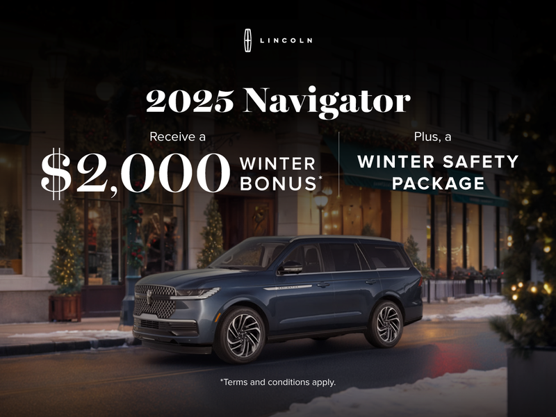 2025 Lincoln Navigator - Special Offer