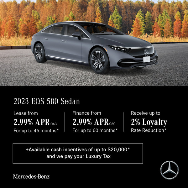 2023 EQS 580 SEDAN - Lease and Finance Offers