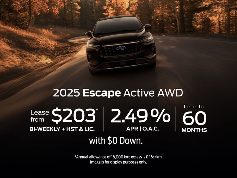 2025 Ford Escape Special Offer