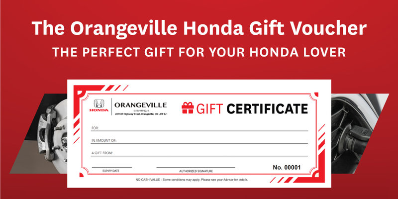 Honda Gift Voucher