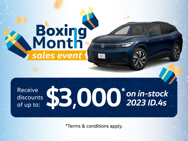 ID.4 Boxing Month Sales Event