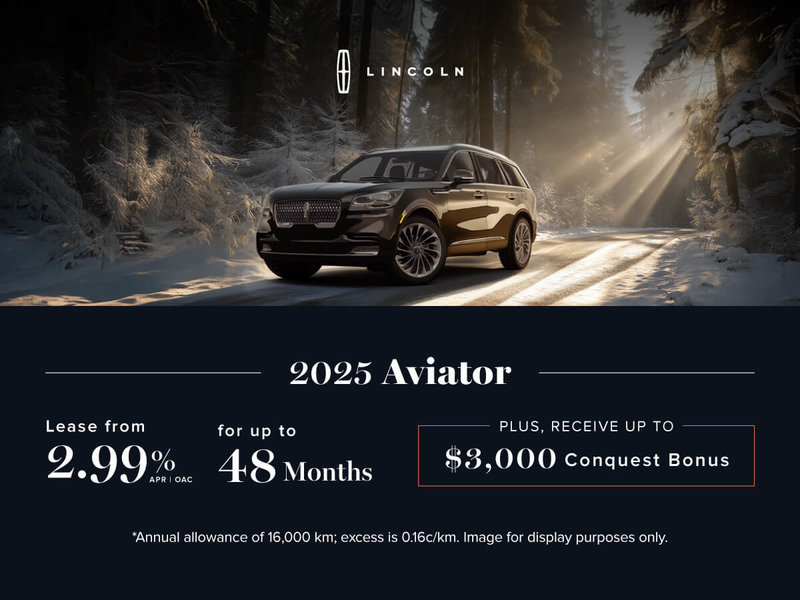 2025 Lincoln Aviator - Special Offer