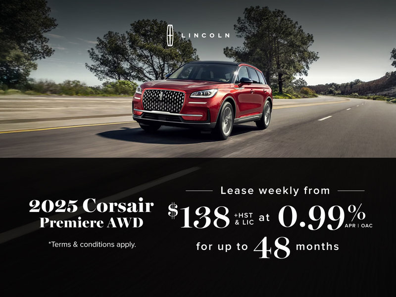 2025 Lincoln Corsair Special Offer