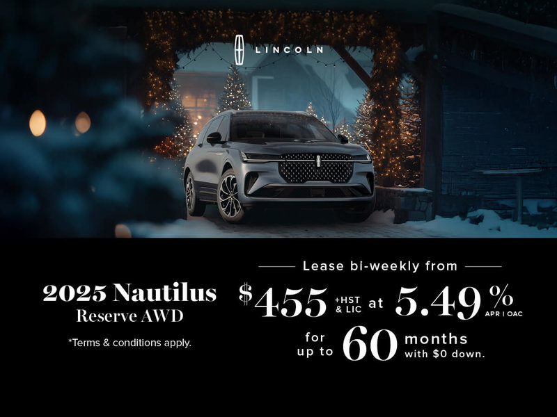 2025 Lincoln Nautilus Special Offer