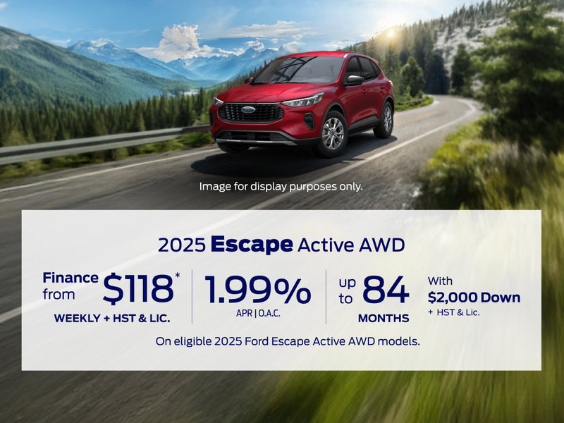 2025 Ford Escape - Special Offer