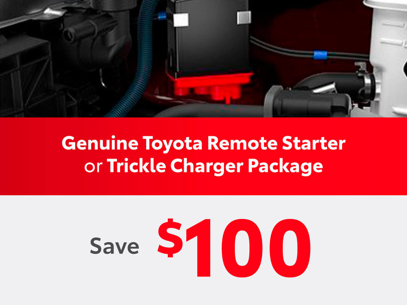 Genuine Toyota Remote Starter Special