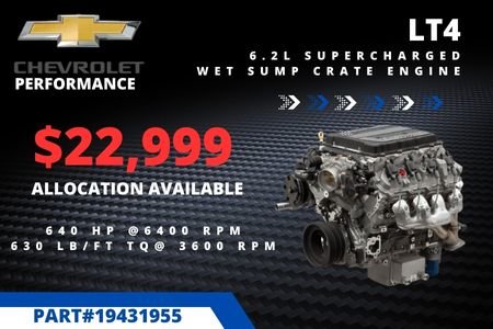 Chevrolet Performance LT4 Engine