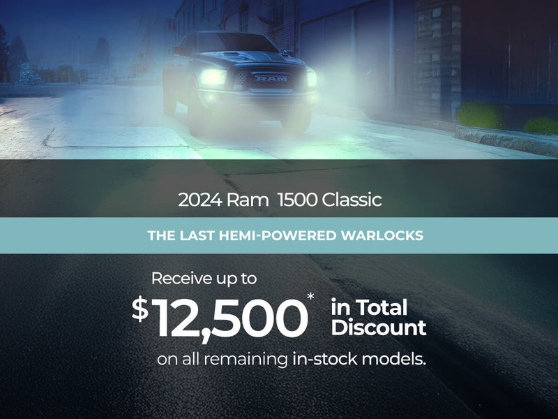 2024 RAM 1500 Classic Offer