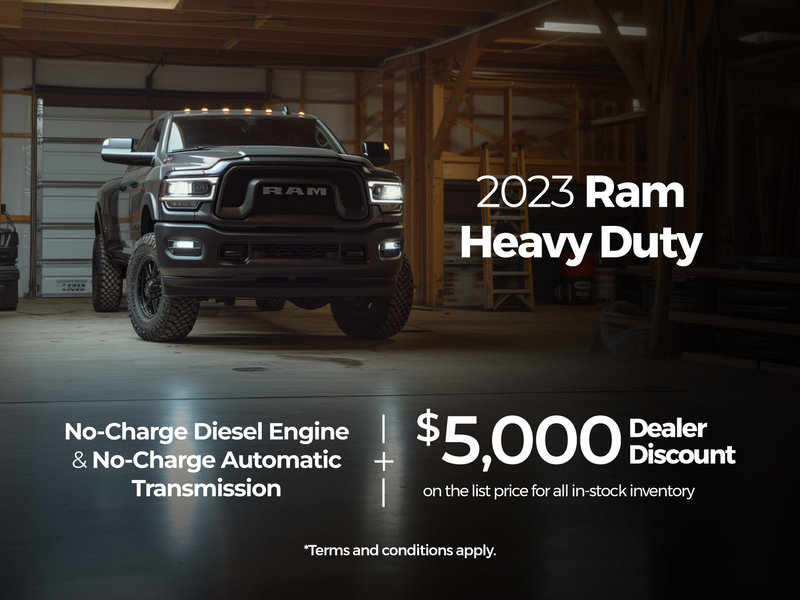 2023 RAM Heavy Duty Offer